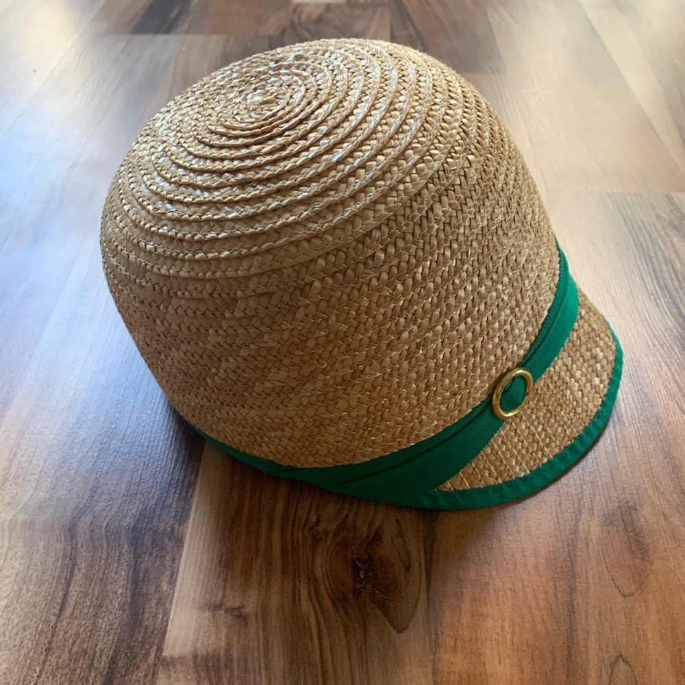 Eugenia Kim for Target Retro Straw Green Cloche Hat